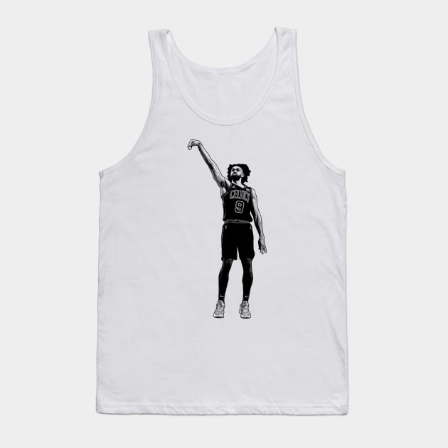 Derrick White Buzzer Beater Tank Top by Puaststrol